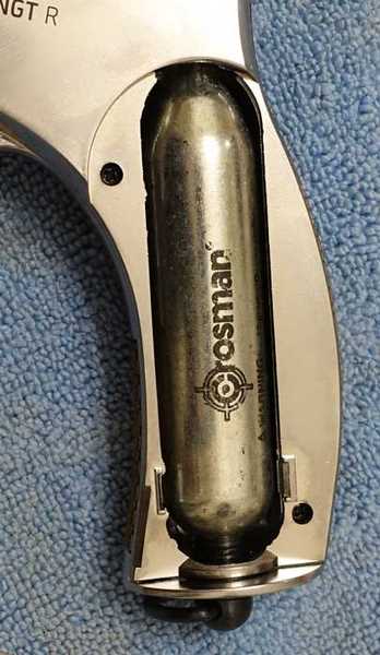 Gletcher Nagant pellet revolver grip