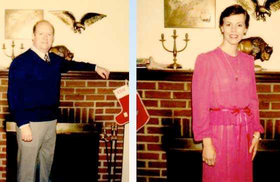 Edith and Tom Christmas Maryland 1983