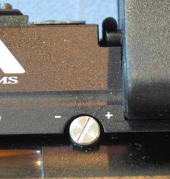 Air Arms TDR rifle power indicator