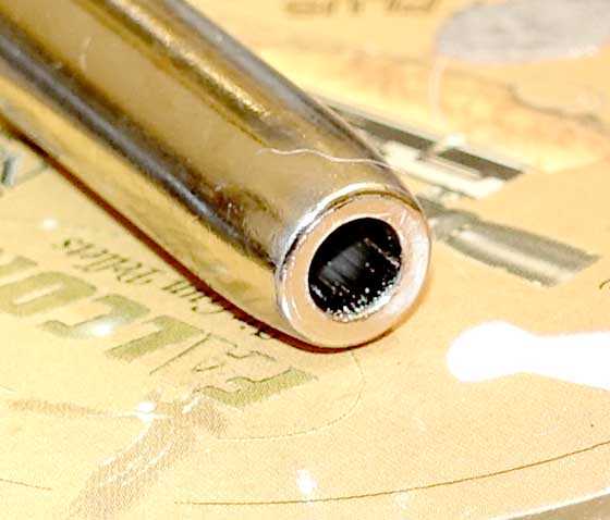 Duke Colt pellet revolver cartridge mouth