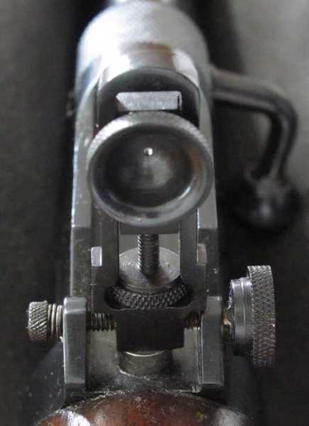 Webley Mark II Service rear peel  sight