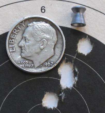 FWB P44 HN Finale Match Pistol target