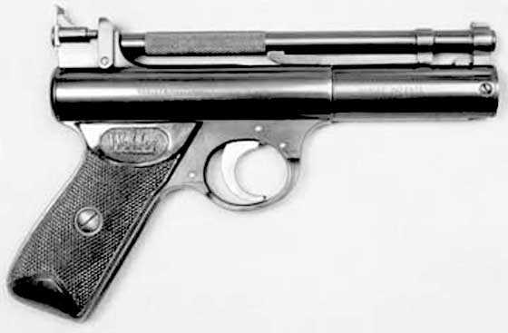 Webley Senior slant grip