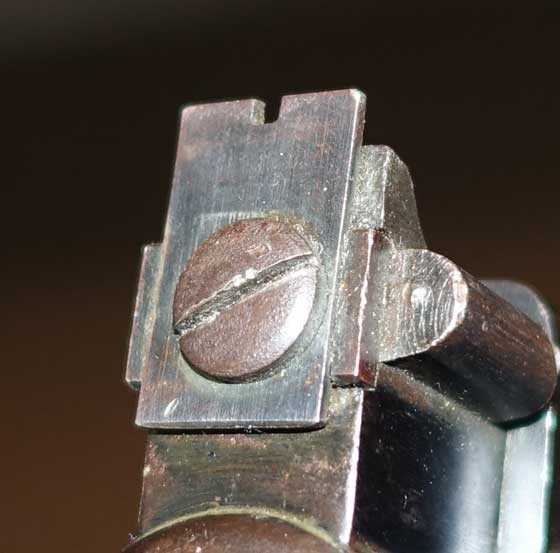 Webley Senior rear sight