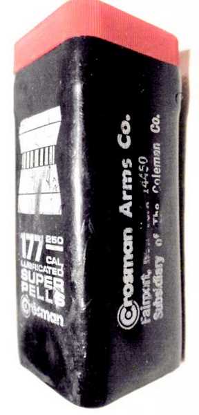 Crosman ashcan pellet box