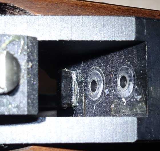 Beeman Double Barrel air rifle transfer ports