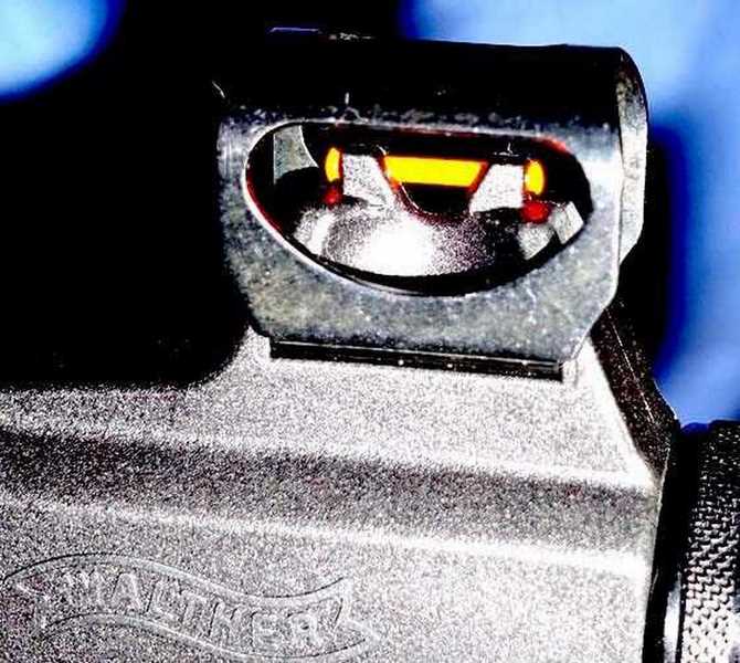 Walther Parrus front sight