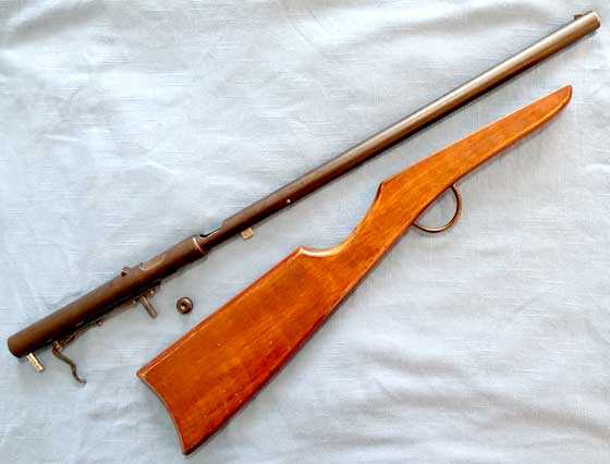 gun taken apart