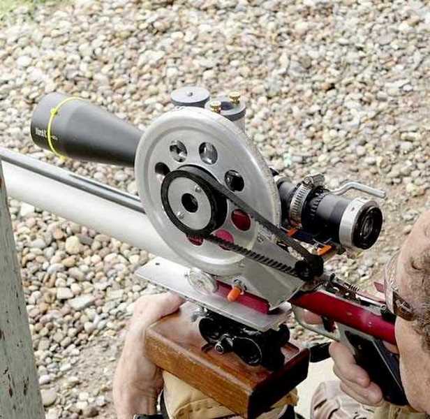 Air rifle scope parallax adjustment
