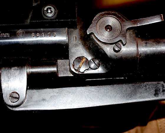 Mauser 300SL underlever screws