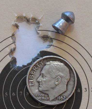 Diana AR-8 Baracuda 5.53 target