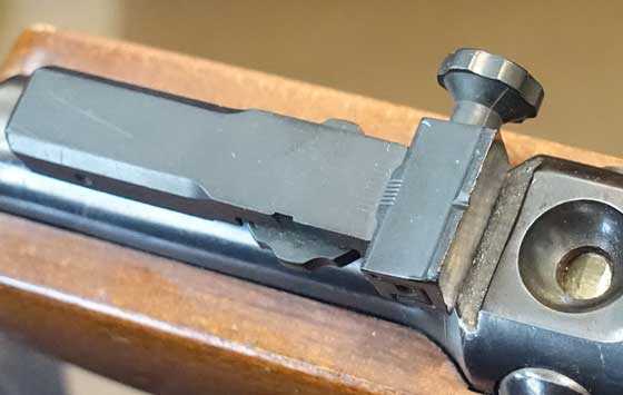 BSA Airsporter rear sight