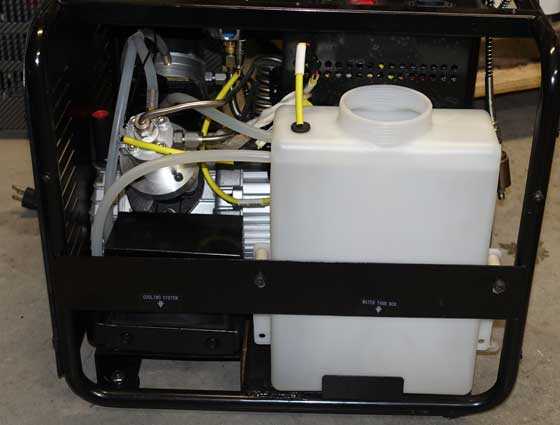 Air Venturi compressor cooling system
