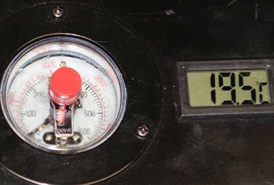Air Venturi compressor temp 1