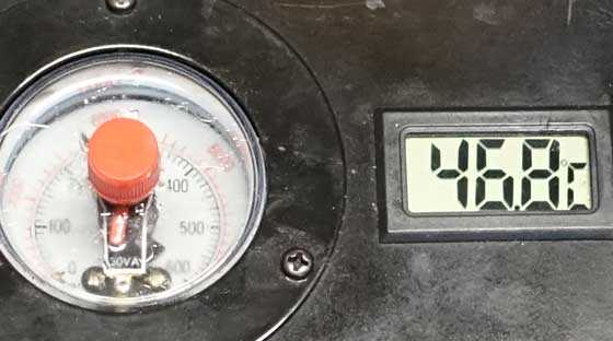 Air Venturi compressor temp 2