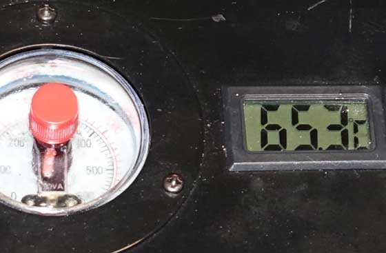 Air Venturi compressor temp 3
