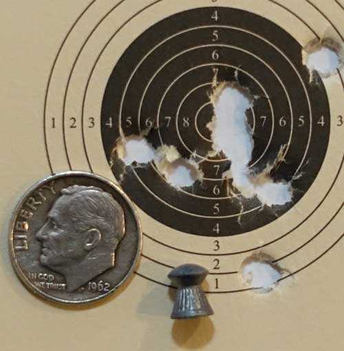 Diana K98 RWS Superdome target