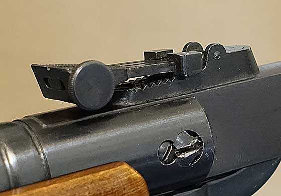 BSF S70 rear sight