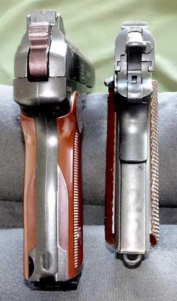 Gletchwer Stechkin APS BB pistol rear grip