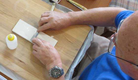 sharpening razor