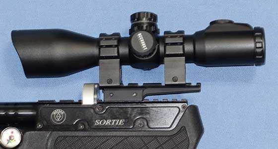 Sortie with scope