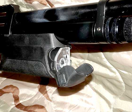 Kral Puncher Breaker rifle mag compartment