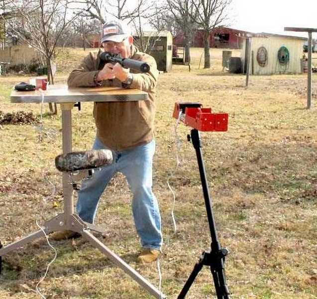 TexanSS through chronograph