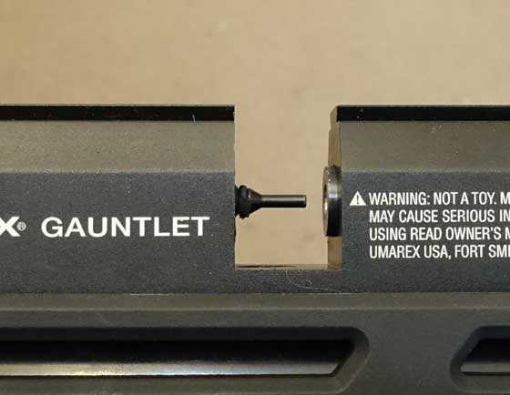 Gauntlet bolt nose