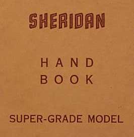 Sheridan Supergrade manual cover