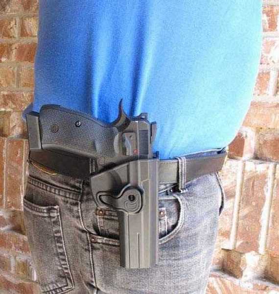 ASG SP-01 in holster