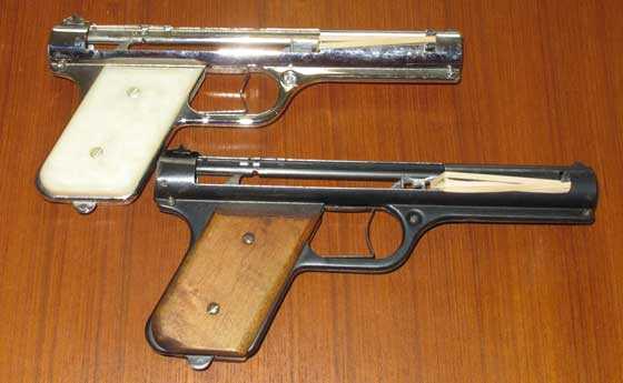 two pistols
