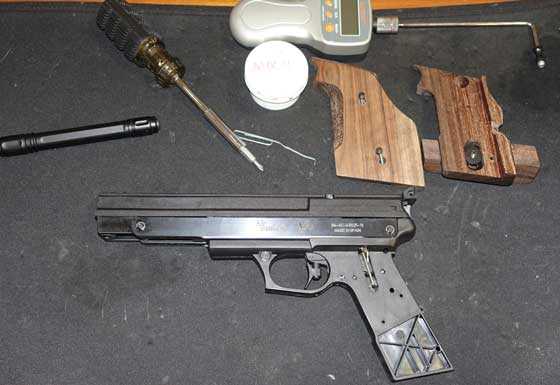 V10 pistol grips off