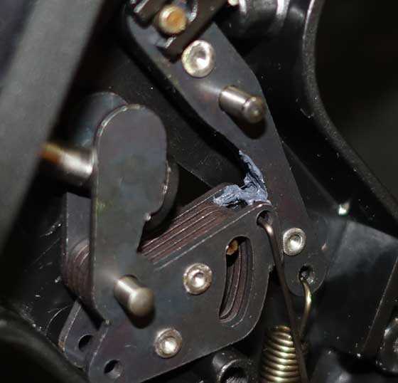 V10 pistol moly applied