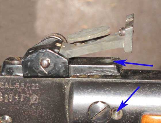 Diana 27 rear sight