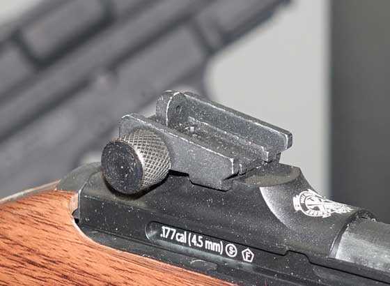 Carbine rear sight dovetail