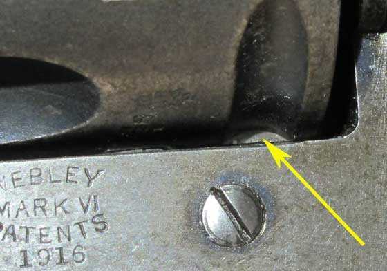 Webley bolt