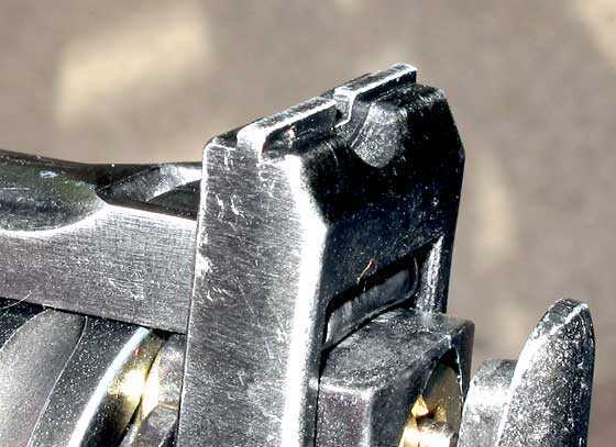 Webley rear sight