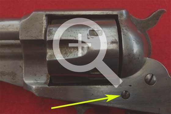 Remington 1875 screw
