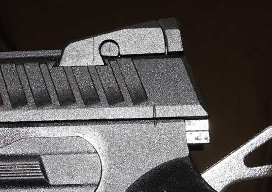 CZ75 disassembly marks