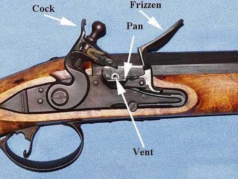 Jamell Fowler flintlock fired 1