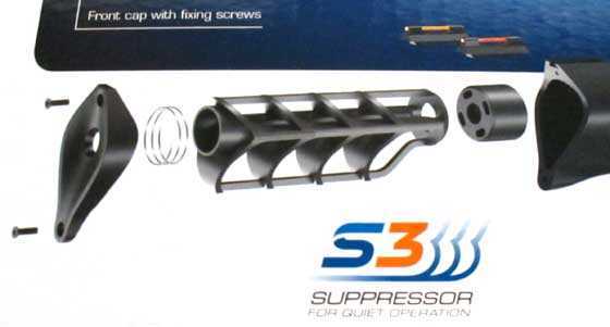 Stoeger S4000E fiberoptic tubes