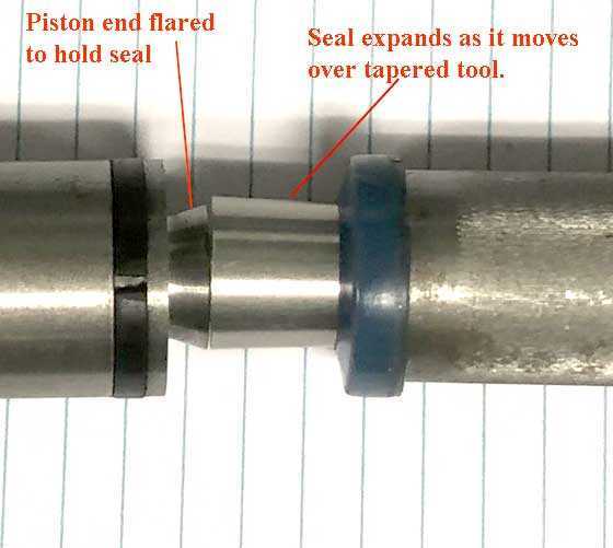 Air Arms piston seal detail