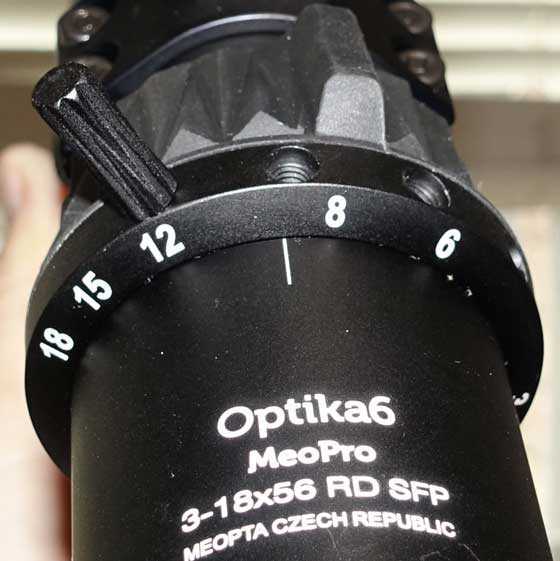 Meopta Optika6 magnification