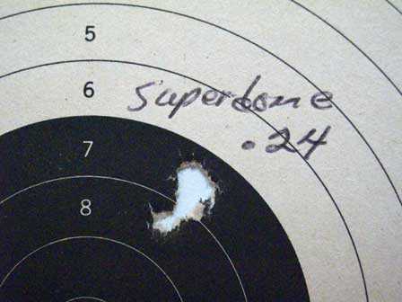 397 target 25 yards