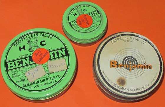 Benjamin tins