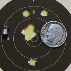 P3 RWS Meisterkugeln 10-shot group