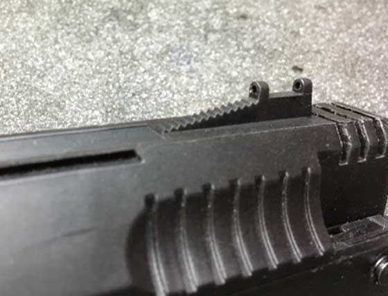 Beeman P17 front sight