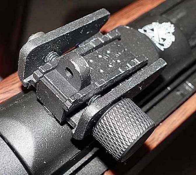 Springfield Armory Carbine rear sight