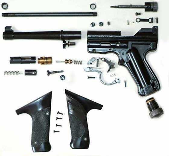 Mark II disassembled