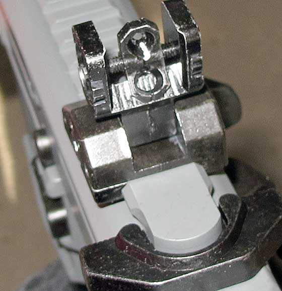 Virtus rear sight